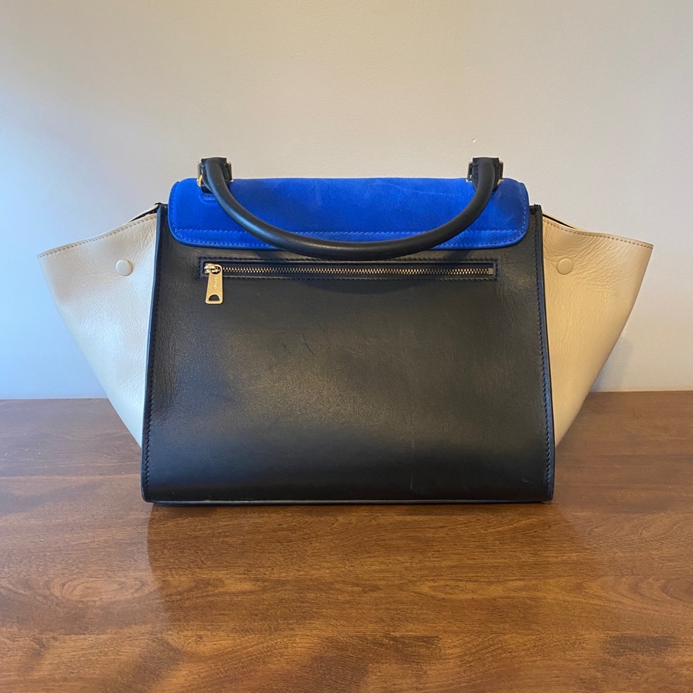 Celine Tri-color Trapeze Bag - Picture 4 of 6